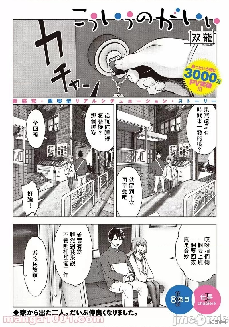 《这样子就可以》漫画最新章节第8.5话 工作（5）免费下拉式在线观看章节第【1】张图片