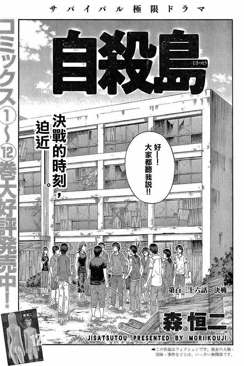 《自杀岛》漫画最新章节第136话免费下拉式在线观看章节第【1】张图片