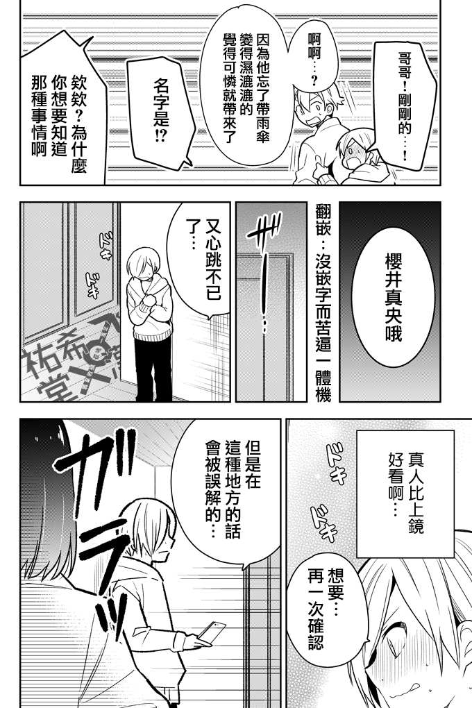 《突然到访的哥哥同学是》漫画最新章节第1话免费下拉式在线观看章节第【2】张图片