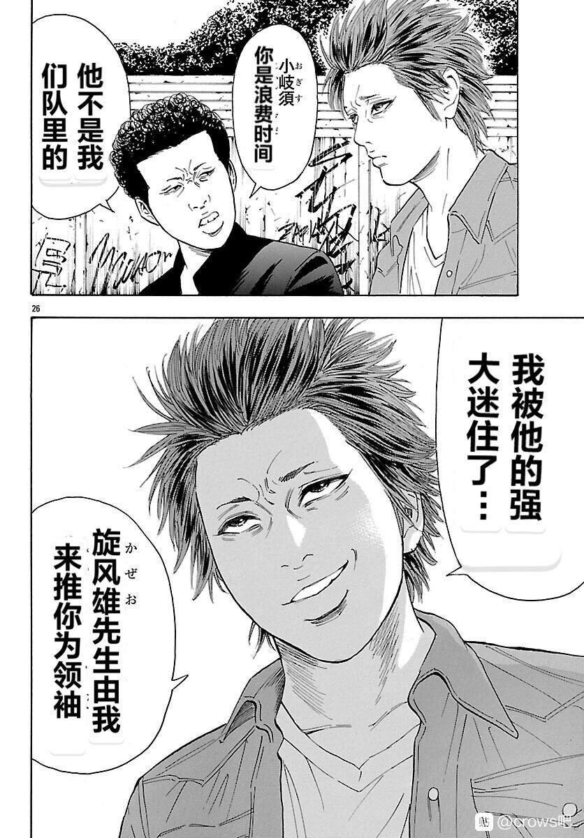 《热血高校 Crows Explode》漫画最新章节第3话免费下拉式在线观看章节第【26】张图片