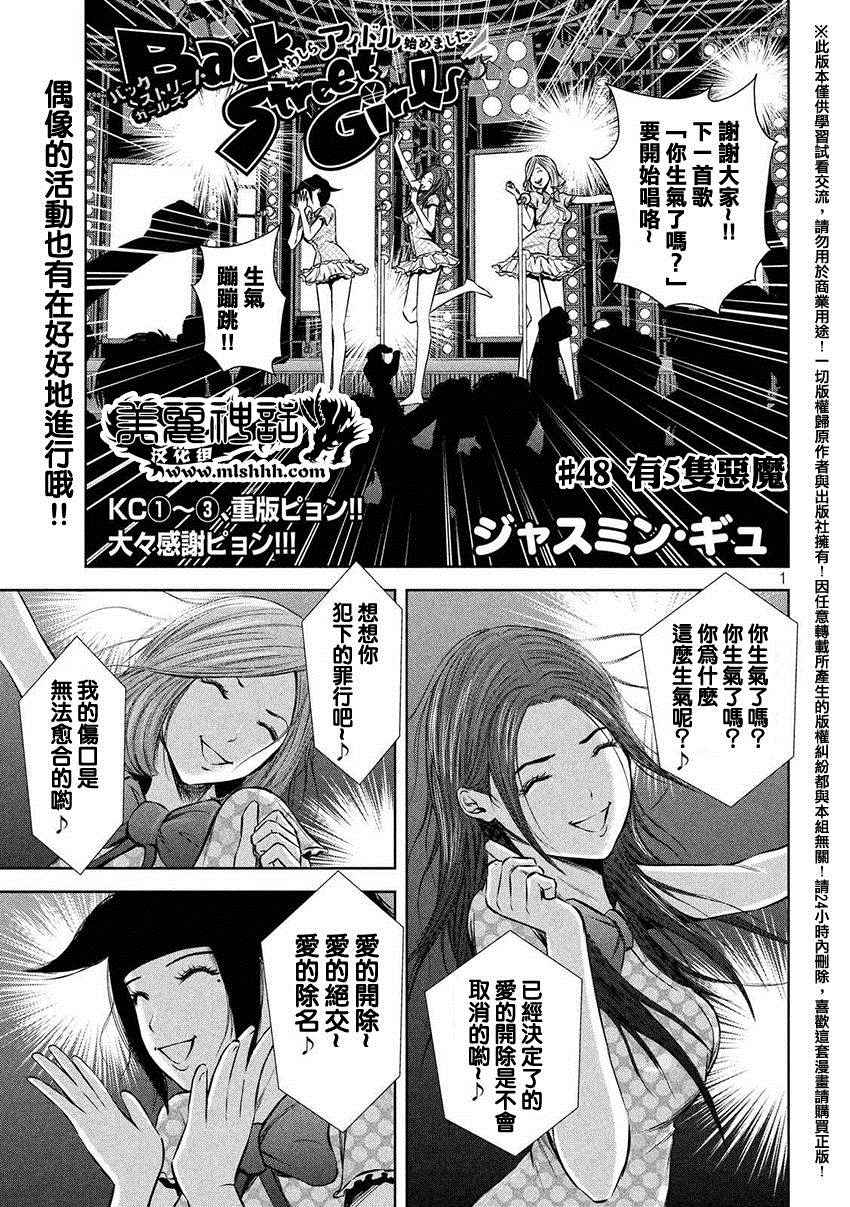 《后街女孩》漫画最新章节第48话免费下拉式在线观看章节第【1】张图片