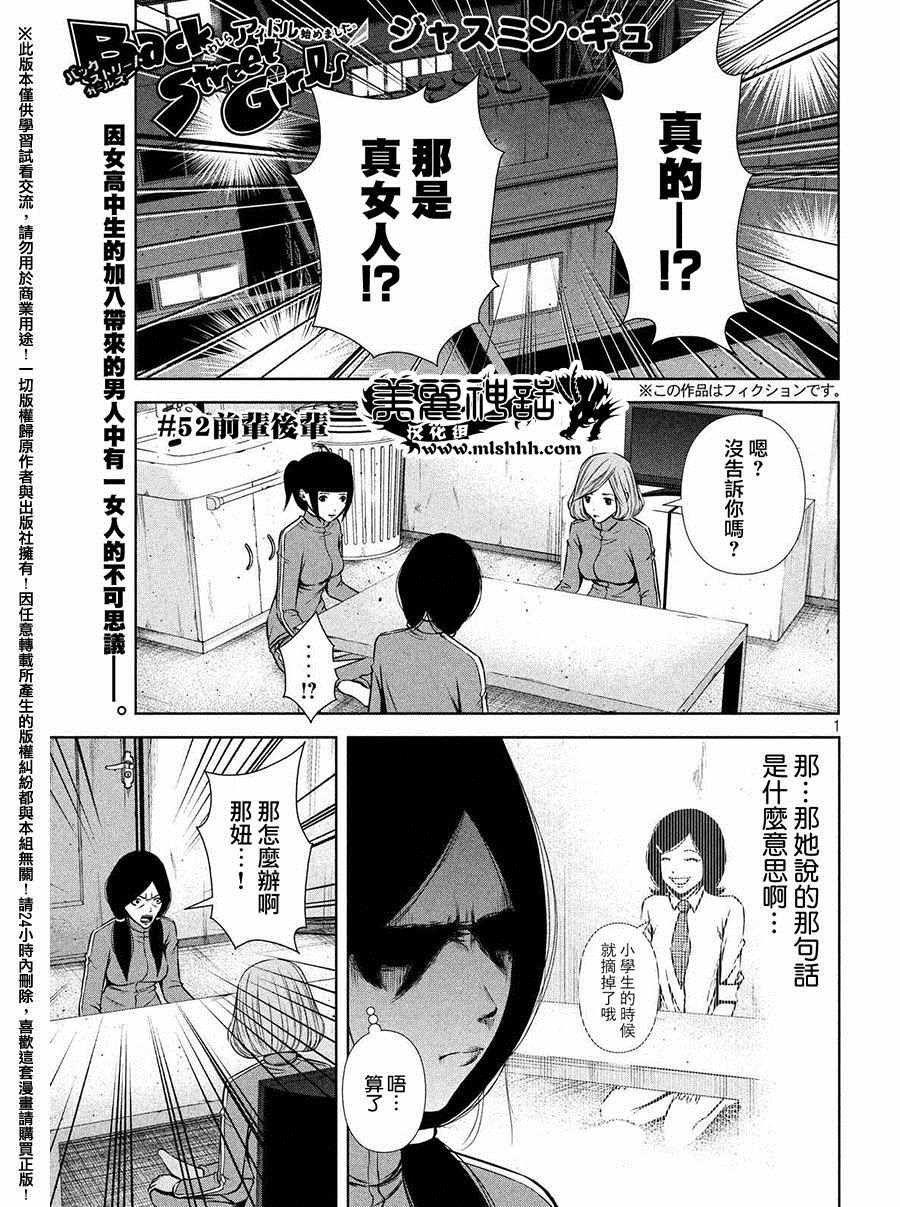 《后街女孩》漫画最新章节第52话免费下拉式在线观看章节第【1】张图片