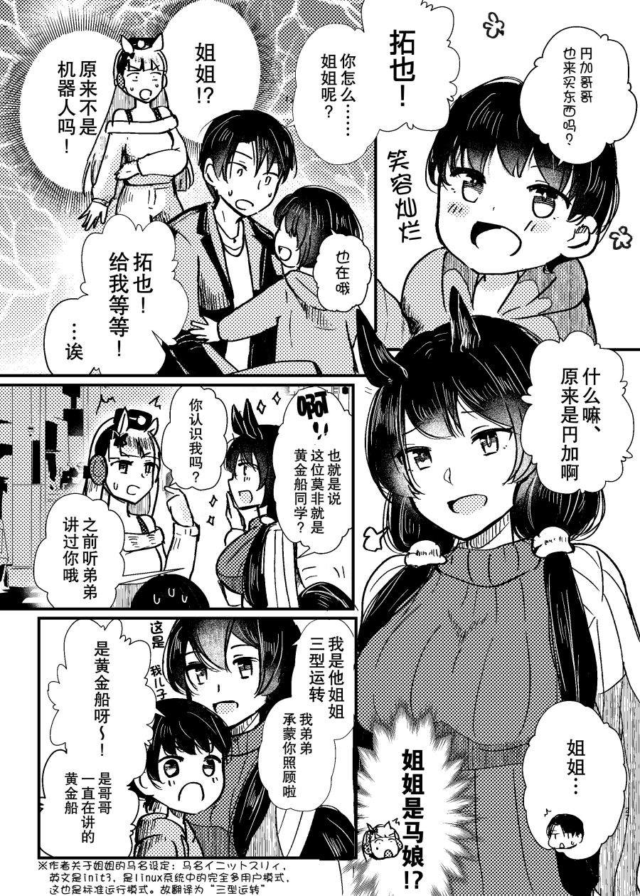 《虽然恋爱感情为零但距离感出了bug的小金船与男训练员》漫画最新章节第1话免费下拉式在线观看章节第【26】张图片