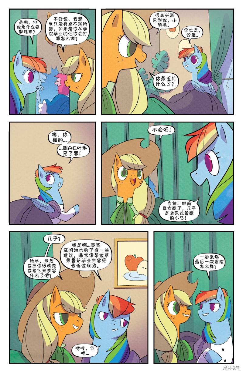 《彩虹小马G4：经典重现》漫画最新章节第4话免费下拉式在线观看章节第【17】张图片