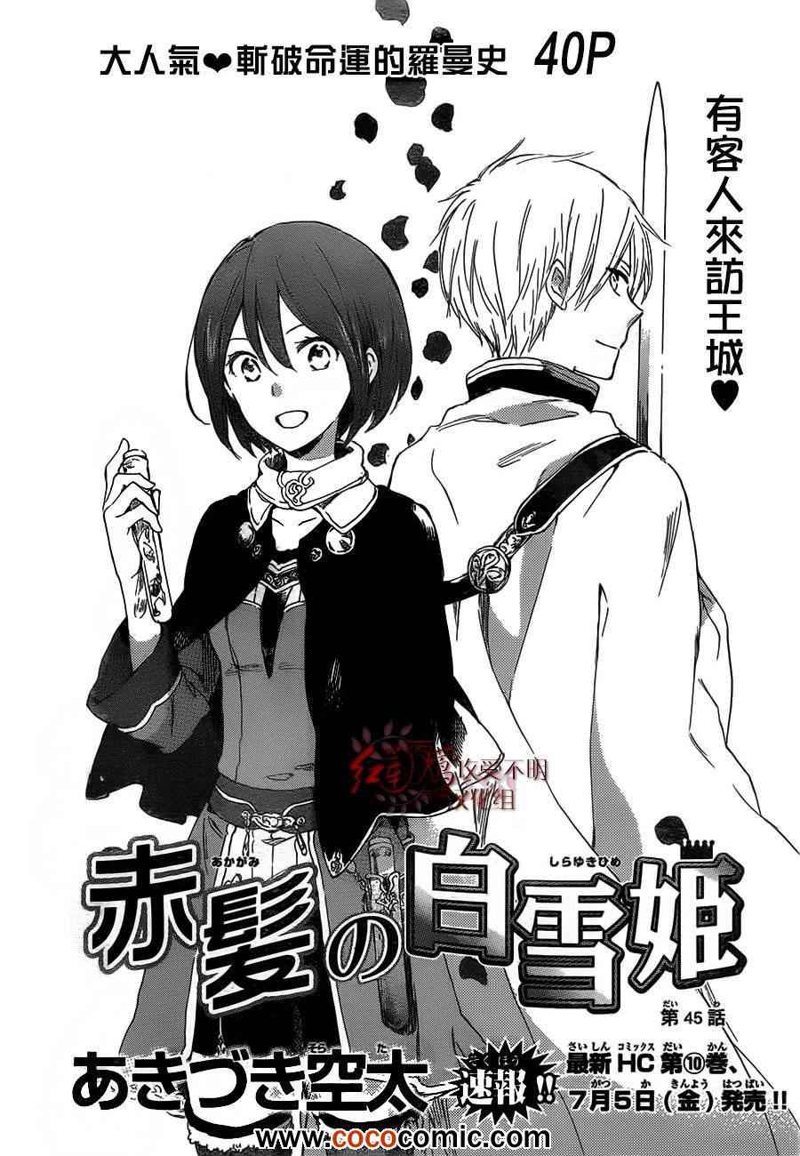 《红发的白雪公主》漫画最新章节第45话免费下拉式在线观看章节第【4】张图片