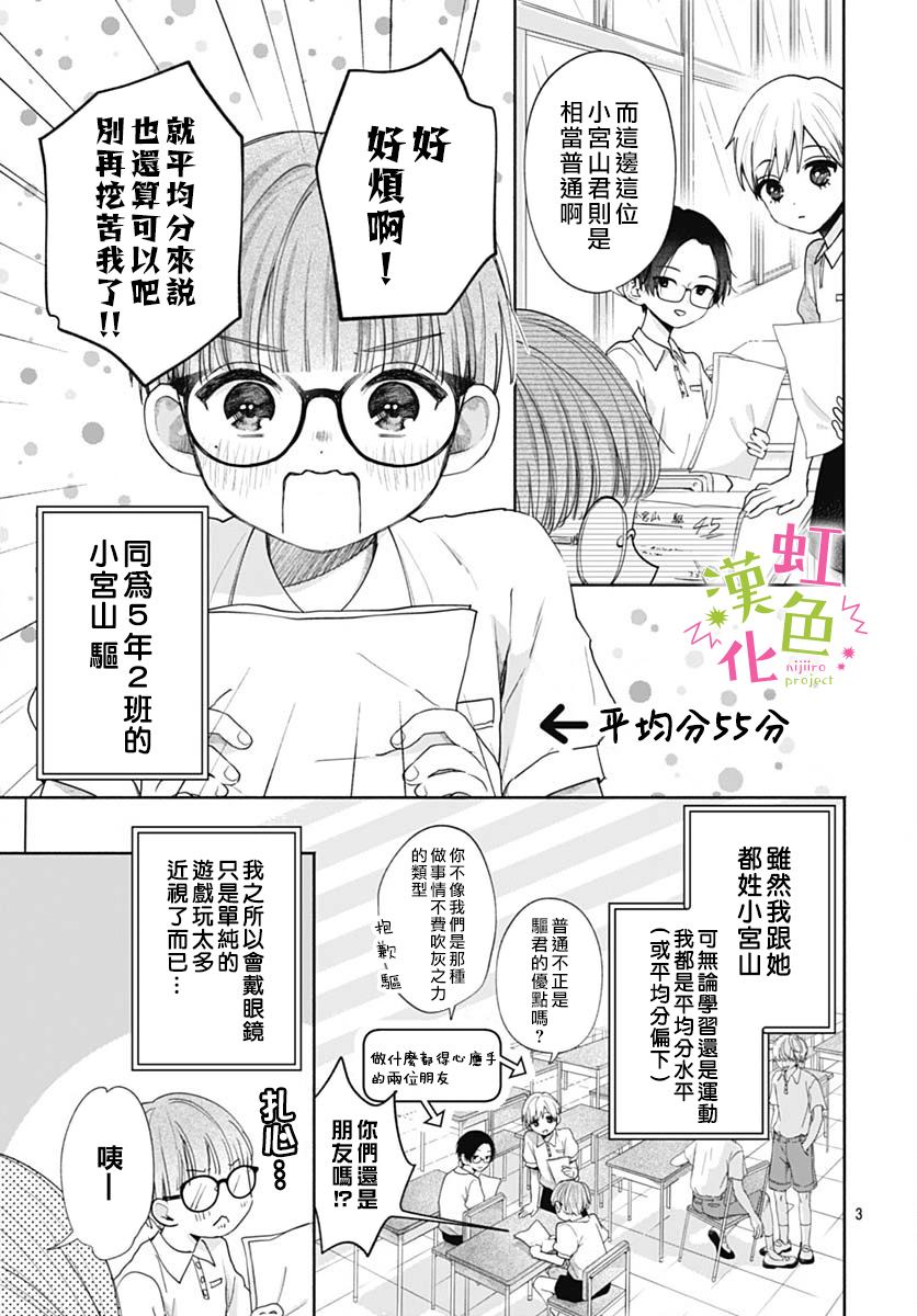 《我怎么可能喜欢小宫山》漫画最新章节第1话 那家伙的秘密免费下拉式在线观看章节第【3】张图片