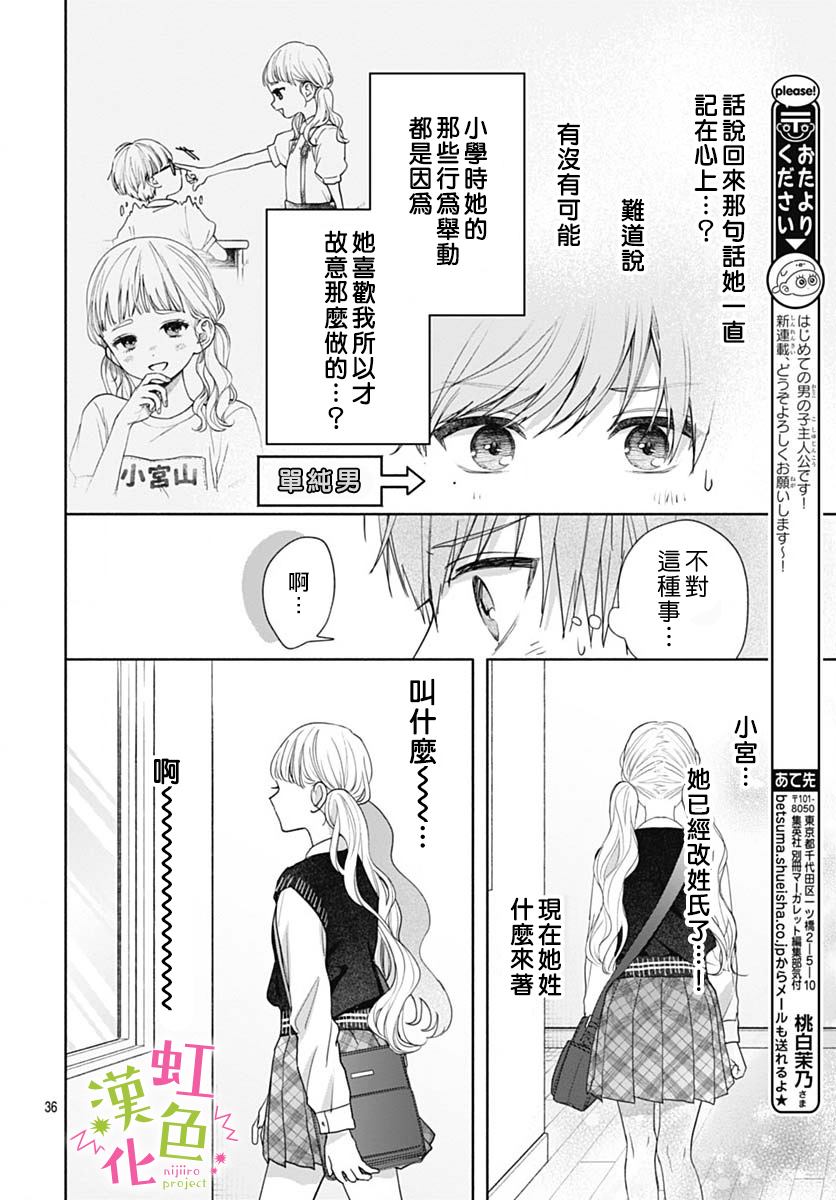 《我怎么可能喜欢小宫山》漫画最新章节第1话 那家伙的秘密免费下拉式在线观看章节第【36】张图片