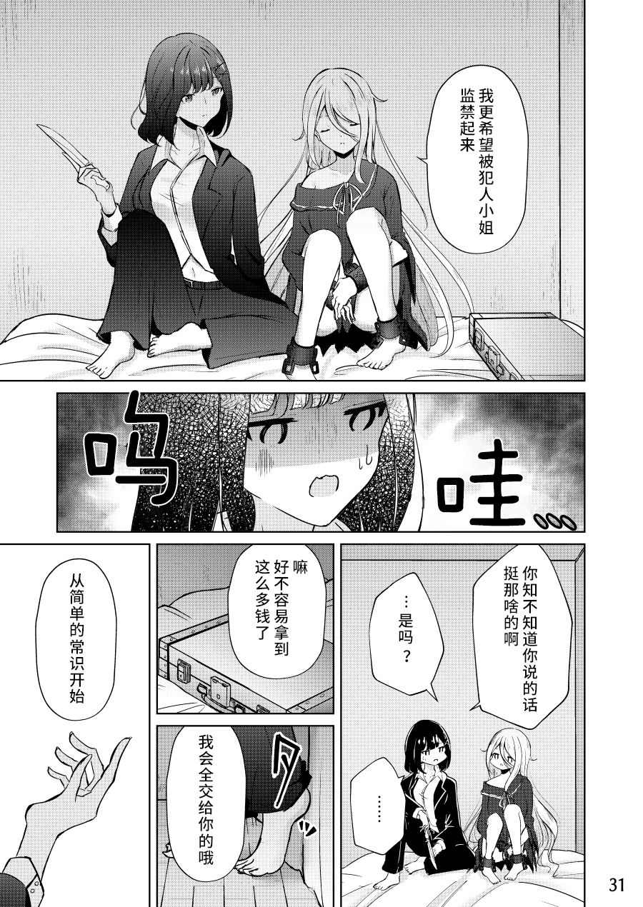 《人质少女的养成法》漫画最新章节第1话免费下拉式在线观看章节第【31】张图片