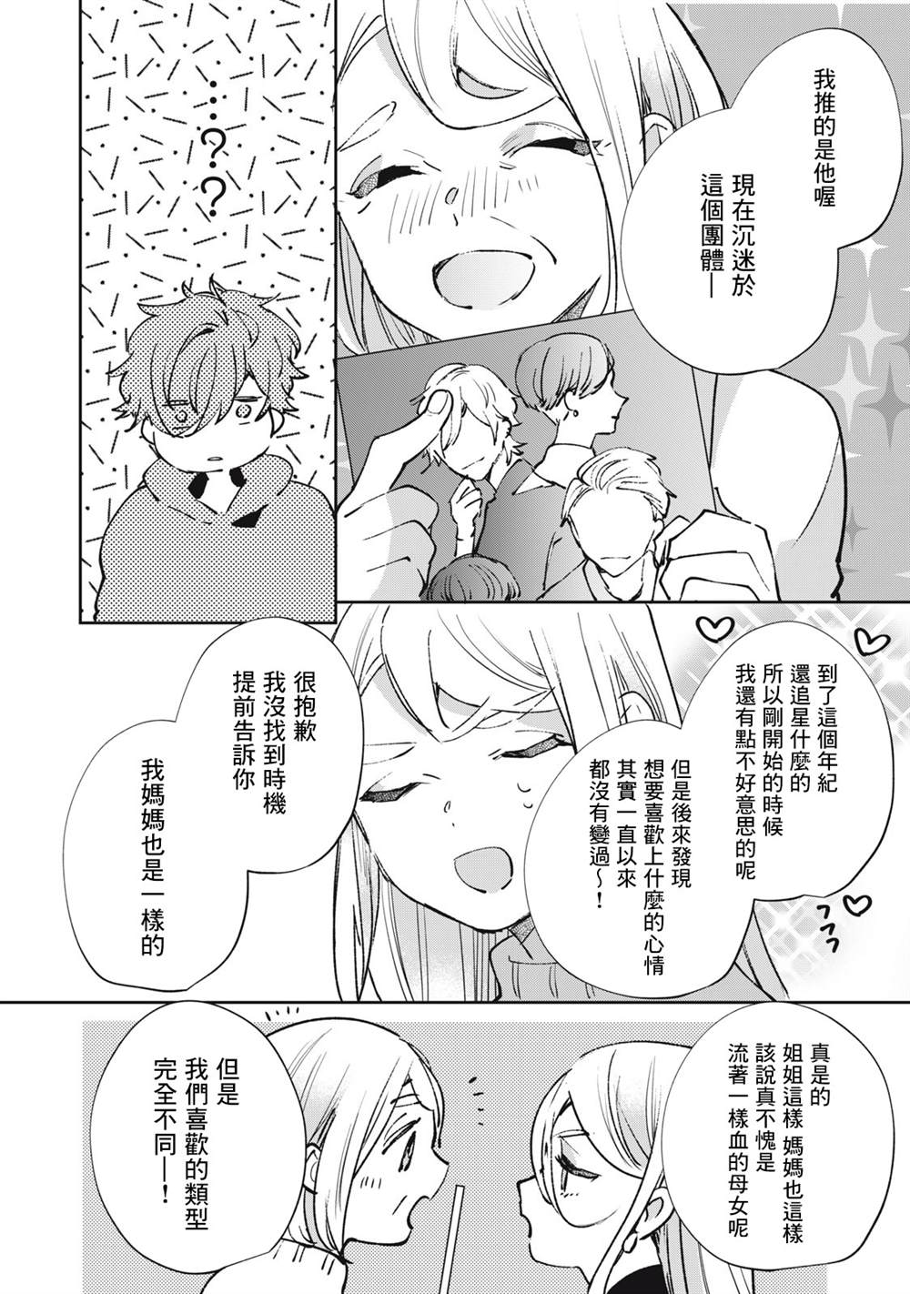 《除了我推之外都不感兴趣的隐性阿宅被宅友告白了》漫画最新章节第14话免费下拉式在线观看章节第【13】张图片