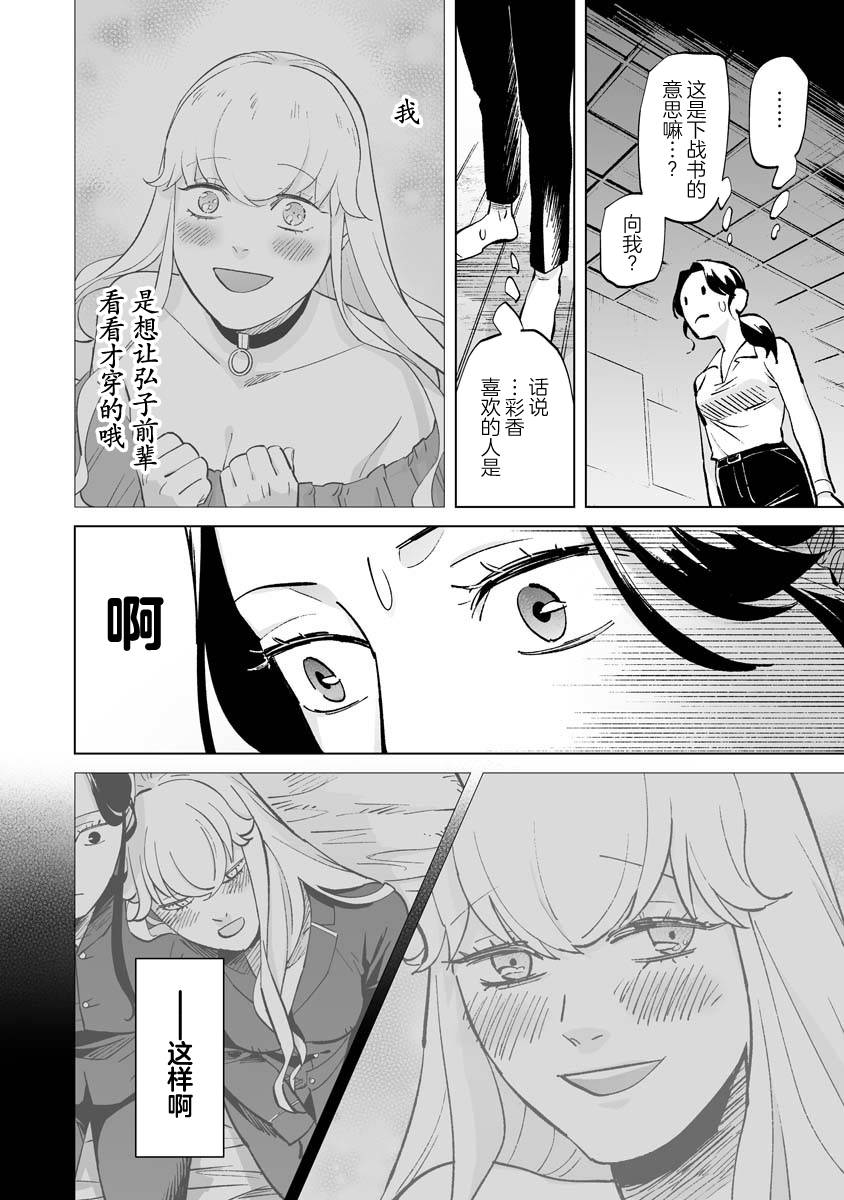 《彩香酱想诱惑弘子前辈》漫画最新章节第13话免费下拉式在线观看章节第【8】张图片