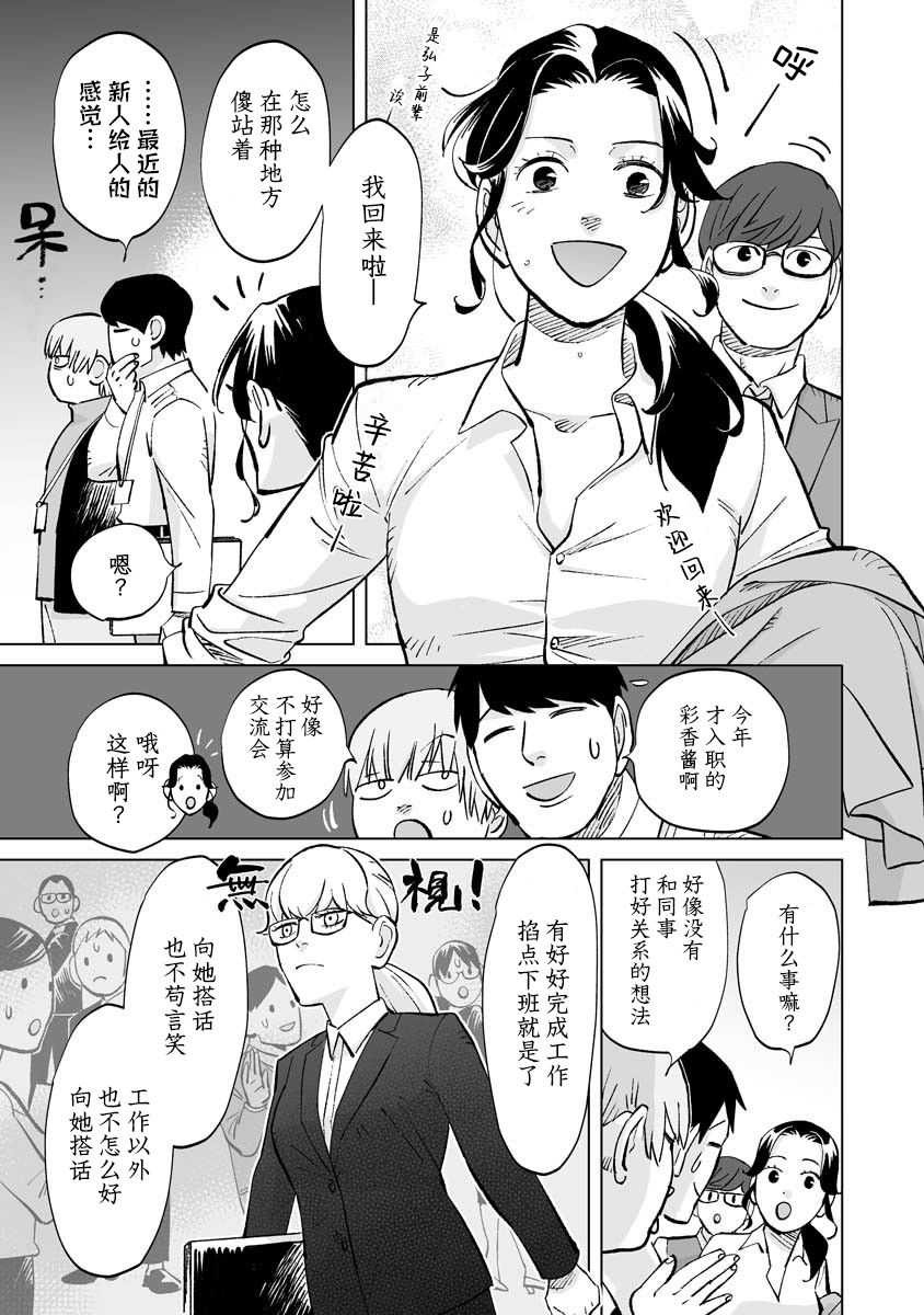 《彩香酱想诱惑弘子前辈》漫画最新章节第12话免费下拉式在线观看章节第【5】张图片