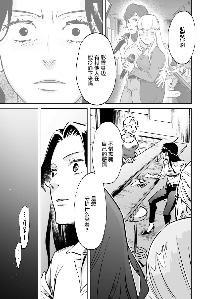 《彩香酱想诱惑弘子前辈》漫画最新章节第14话免费下拉式在线观看章节第【17】张图片