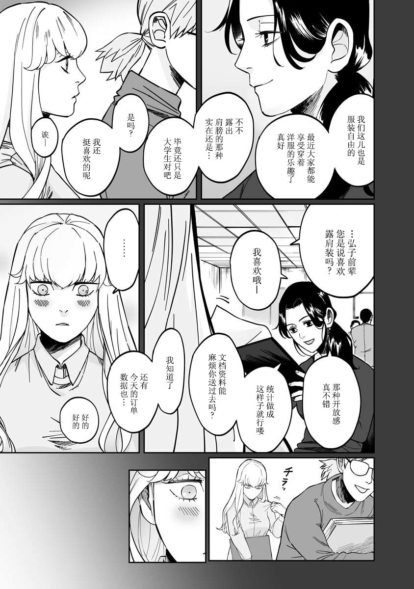 《彩香酱想诱惑弘子前辈》漫画最新章节第1话免费下拉式在线观看章节第【10】张图片