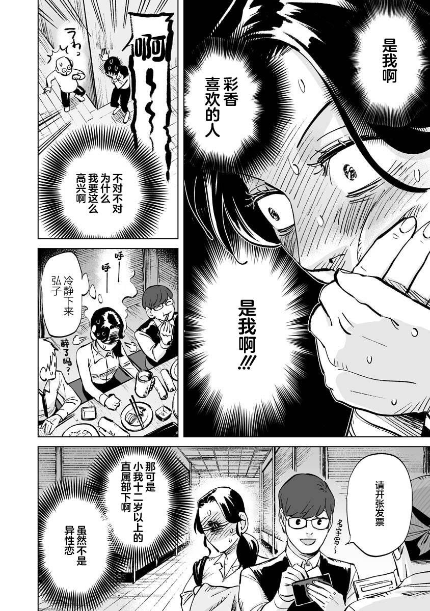 《彩香酱想诱惑弘子前辈》漫画最新章节第13话免费下拉式在线观看章节第【10】张图片