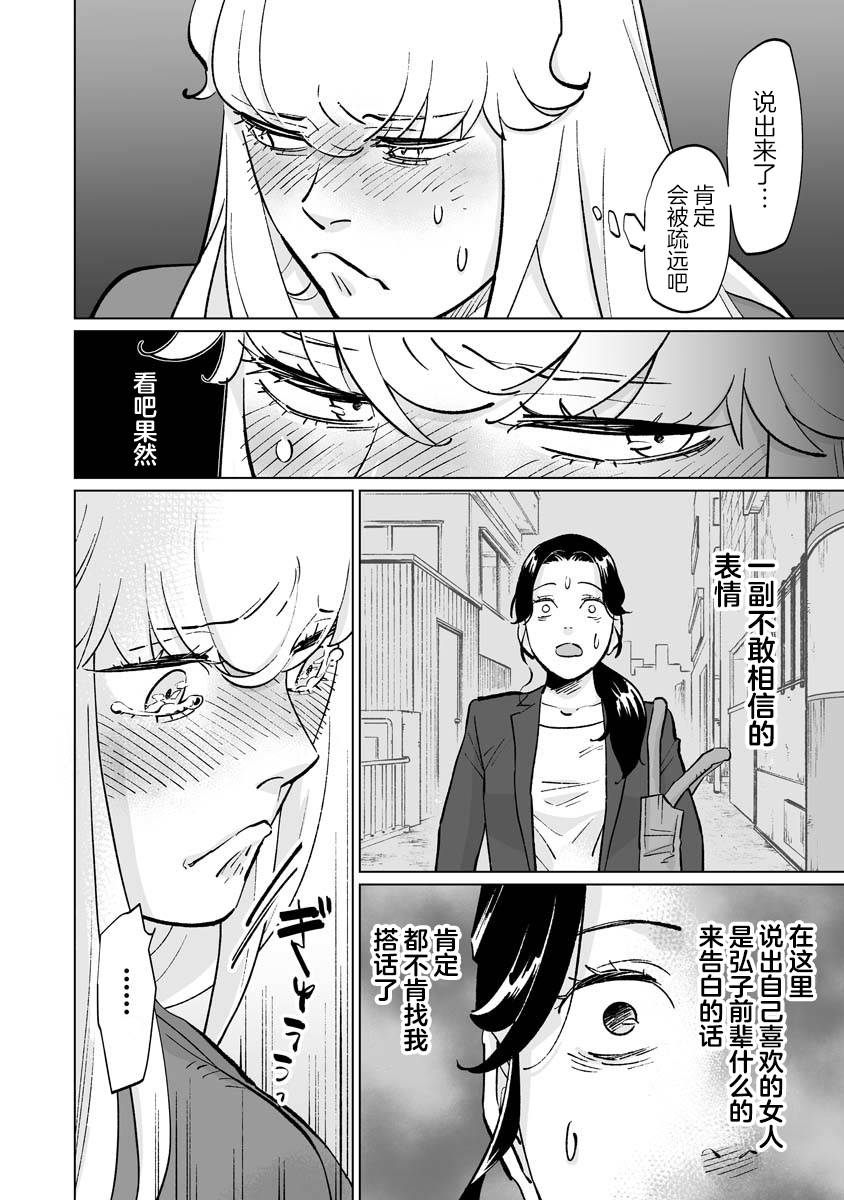 《彩香酱想诱惑弘子前辈》漫画最新章节第10话免费下拉式在线观看章节第【2】张图片