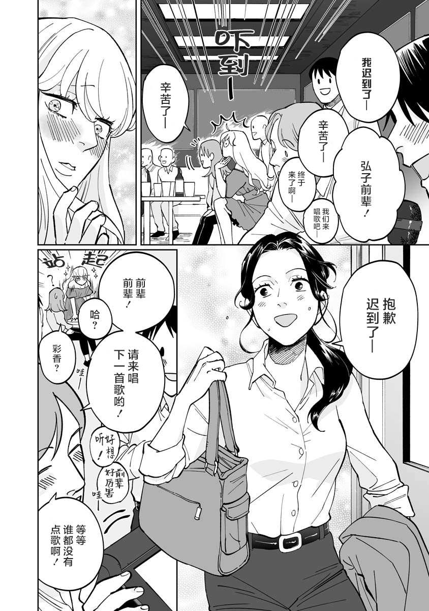 《彩香酱想诱惑弘子前辈》漫画最新章节第3话免费下拉式在线观看章节第【2】张图片