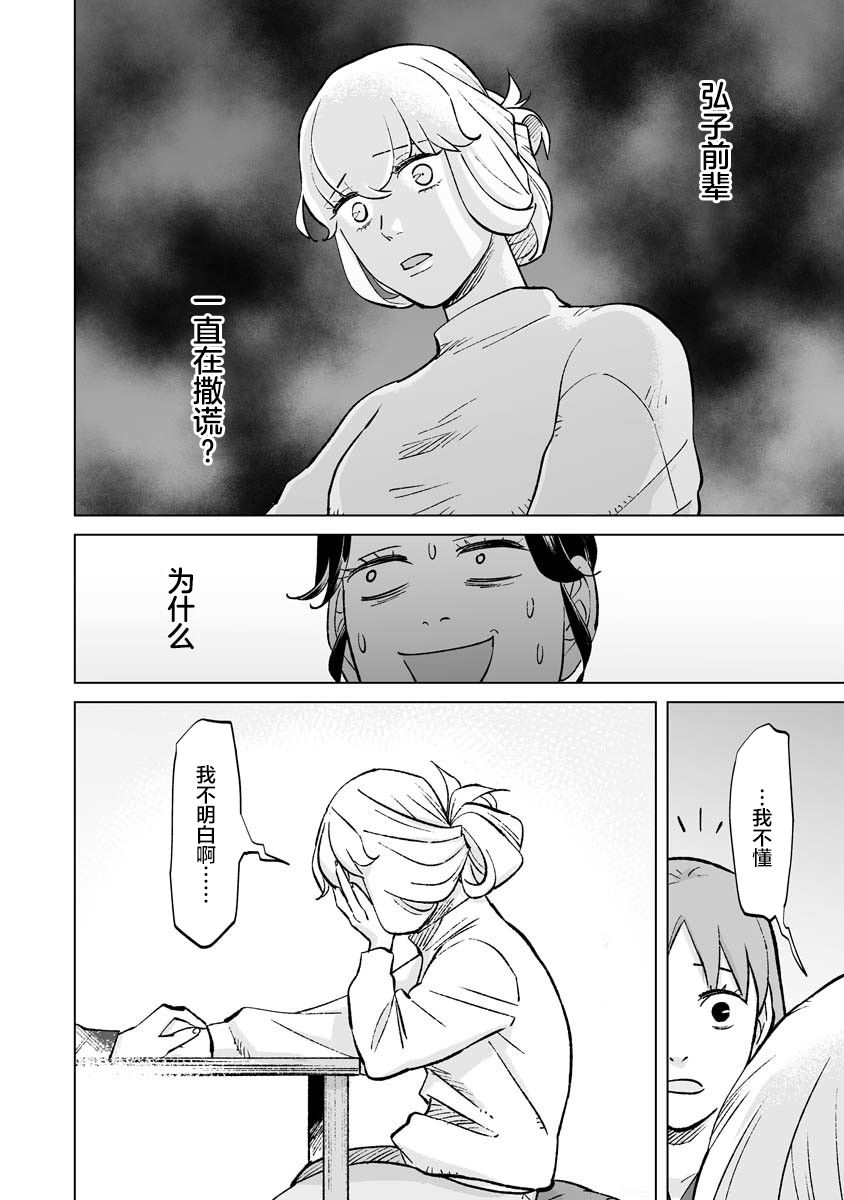 《彩香酱想诱惑弘子前辈》漫画最新章节第11话免费下拉式在线观看章节第【16】张图片