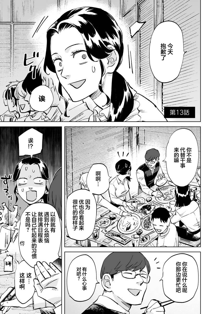 《彩香酱想诱惑弘子前辈》漫画最新章节第13话免费下拉式在线观看章节第【1】张图片