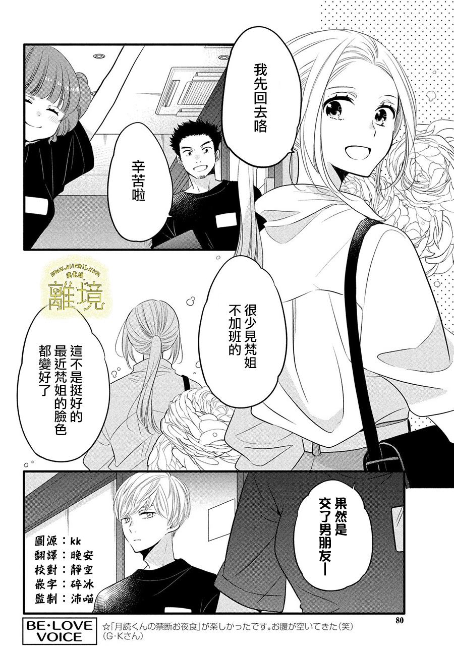 《月读君的禁忌夜宵》漫画最新章节第14话免费下拉式在线观看章节第【2】张图片