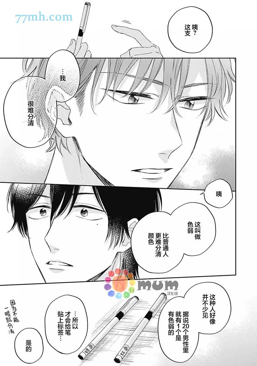 《笔下爱恋色缤纷》漫画最新章节第2话免费下拉式在线观看章节第【17】张图片