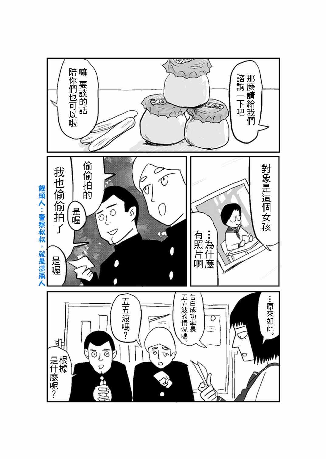 《灵能百分百》漫画最新章节外传：第26话  同人企划0012免费下拉式在线观看章节第【6】张图片