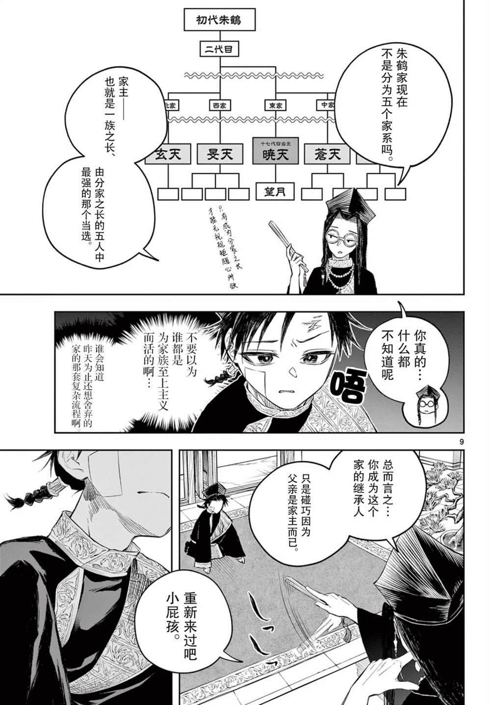 《朱月事变》漫画最新章节第2话免费下拉式在线观看章节第【8】张图片