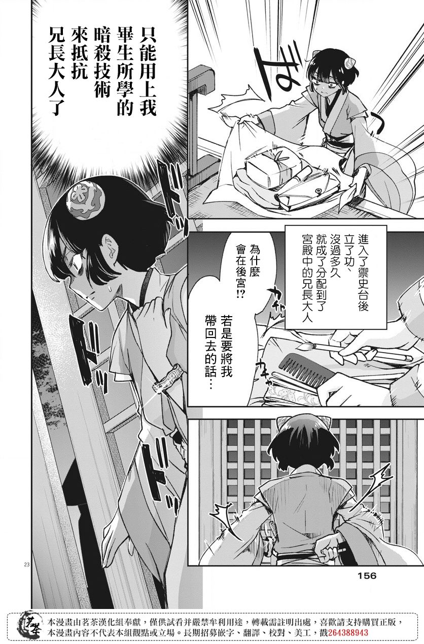 《暗杀后宫?暗杀女官花玲想要舒畅生活》漫画最新章节第6话免费下拉式在线观看章节第【22】张图片