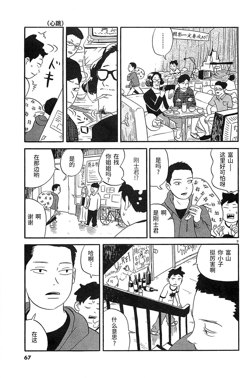 《我们的喷火祭》漫画最新章节第3话 姐姐住的大学宿舍免费下拉式在线观看章节第【9】张图片