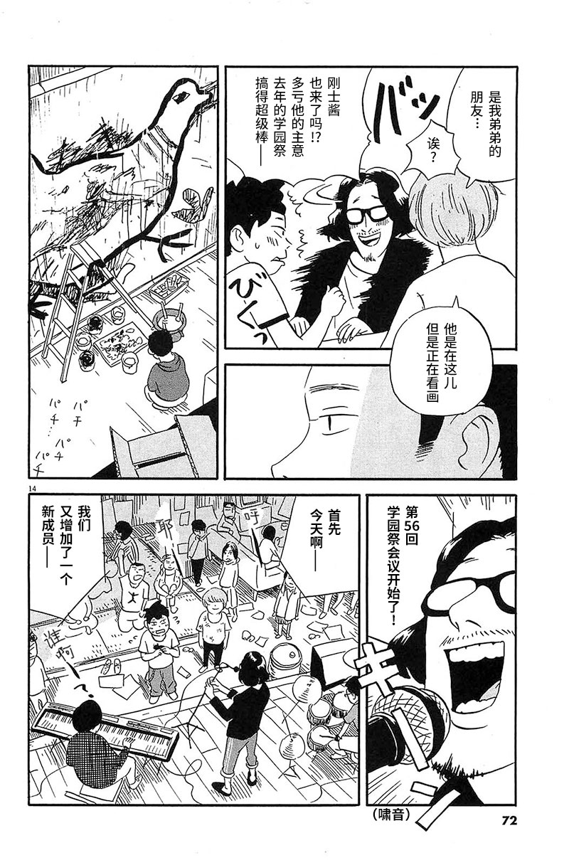 《我们的喷火祭》漫画最新章节第3话 姐姐住的大学宿舍免费下拉式在线观看章节第【13】张图片