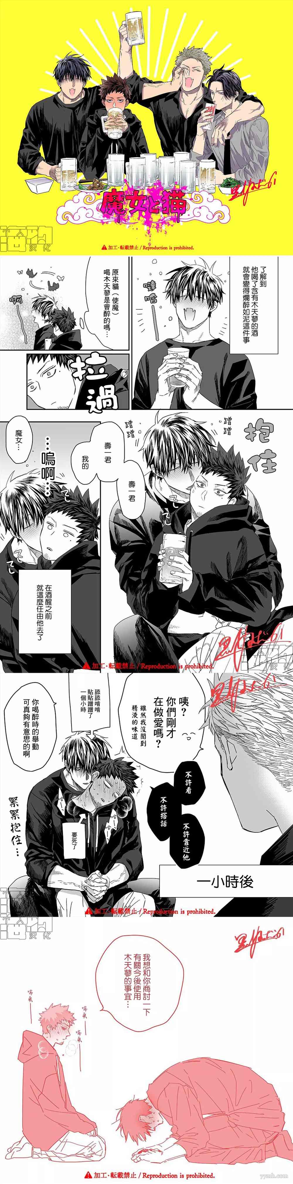 《魔女与猫》漫画最新章节圣诞节推特附赠免费下拉式在线观看章节第【1】张图片