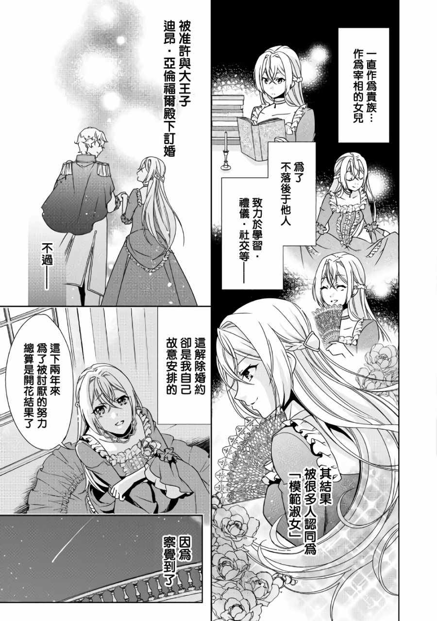 《事出有因的恶役千金，废除婚约后过上自由生活》漫画最新章节第1话免费下拉式在线观看章节第【6】张图片