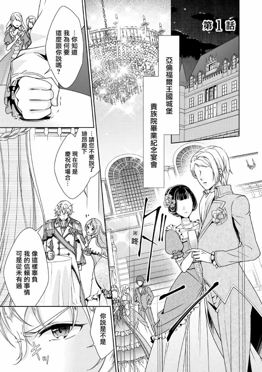 《事出有因的恶役千金，废除婚约后过上自由生活》漫画最新章节第1话免费下拉式在线观看章节第【1】张图片