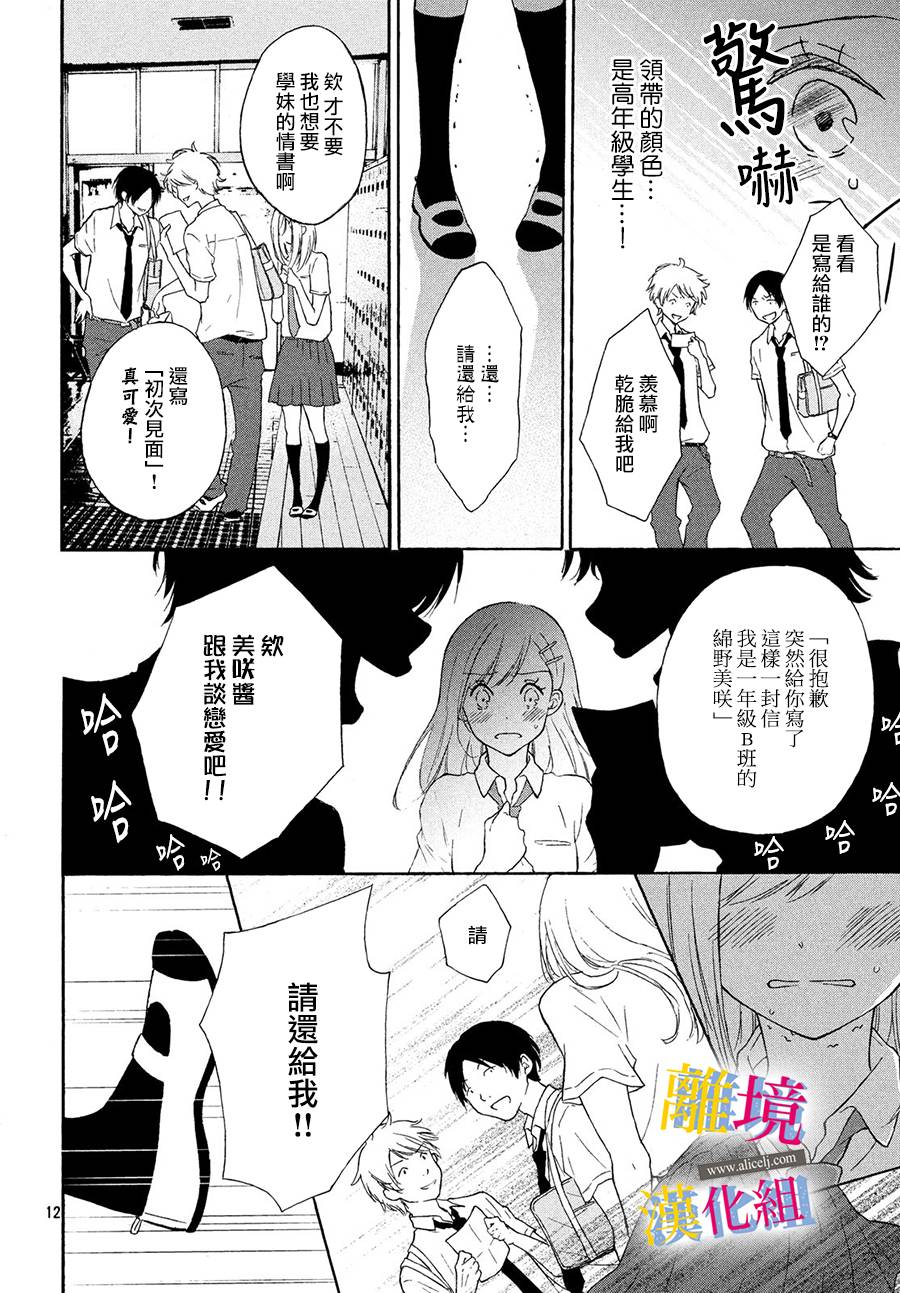 《她的爱恋若能成真就好了》漫画最新章节第1话 告白免费下拉式在线观看章节第【12】张图片