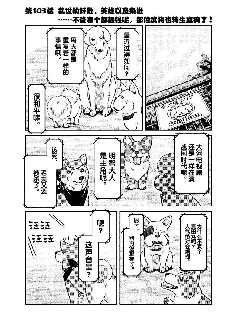 《织田肉桂信长》漫画最新章节第103话免费下拉式在线观看章节第【1】张图片