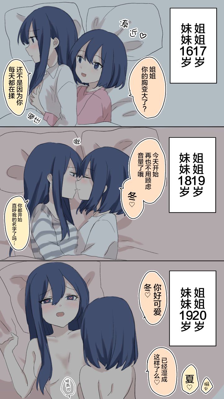 《美味的一页漫百合》漫画最新章节姐妹百合免费下拉式在线观看章节第【2】张图片