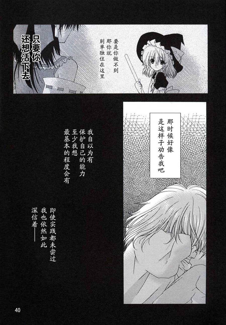 《雾雨魔理沙的古老日记》漫画最新章节第1话免费下拉式在线观看章节第【39】张图片