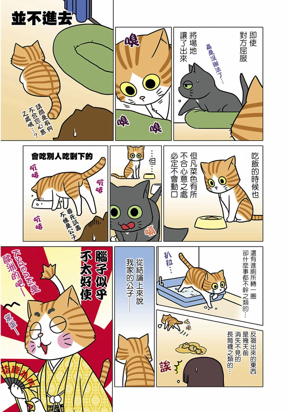 《猫和我的日常》漫画最新章节第1话免费下拉式在线观看章节第【5】张图片