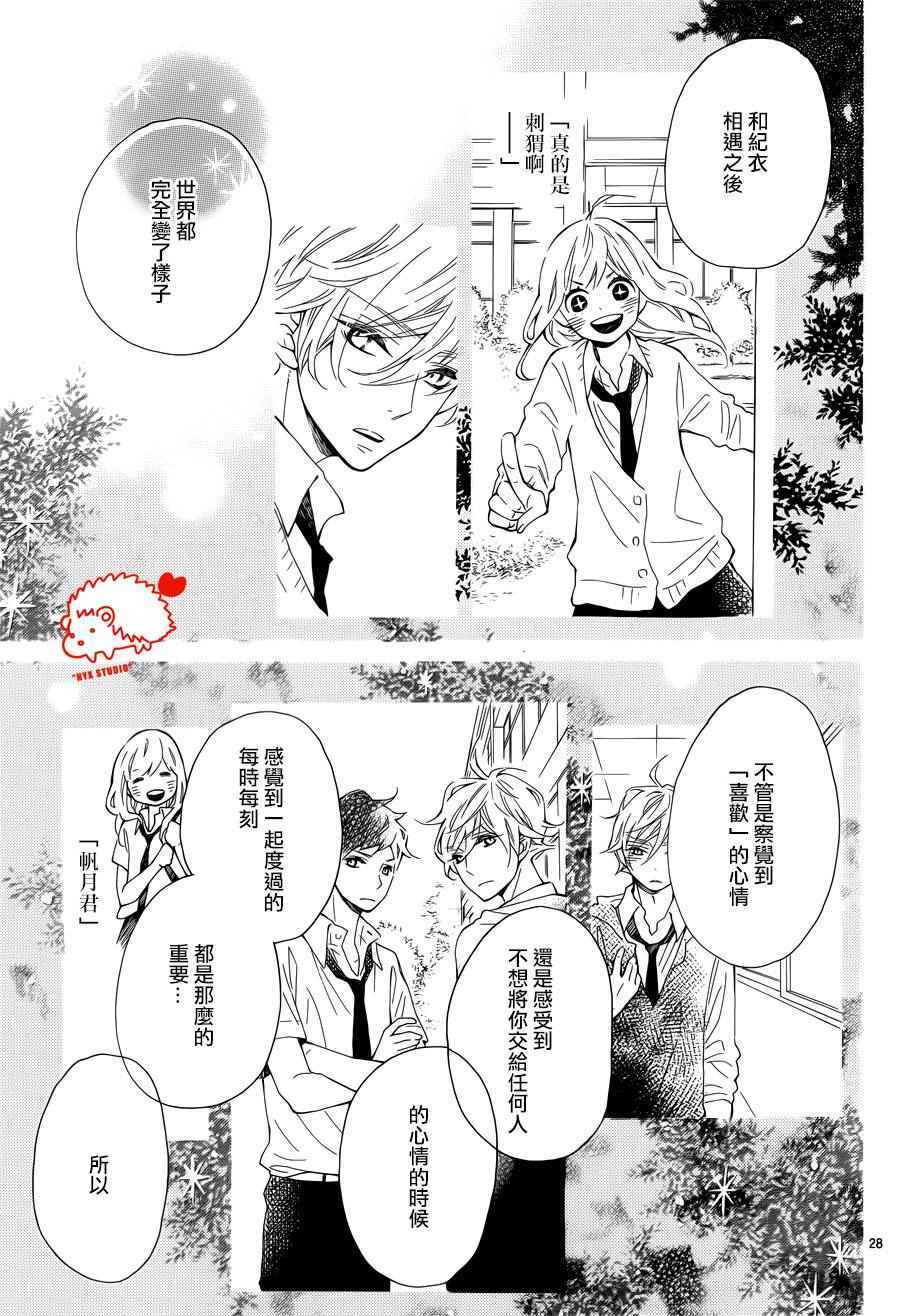 《恋爱的小刺猬》漫画最新章节第24话免费下拉式在线观看章节第【28】张图片