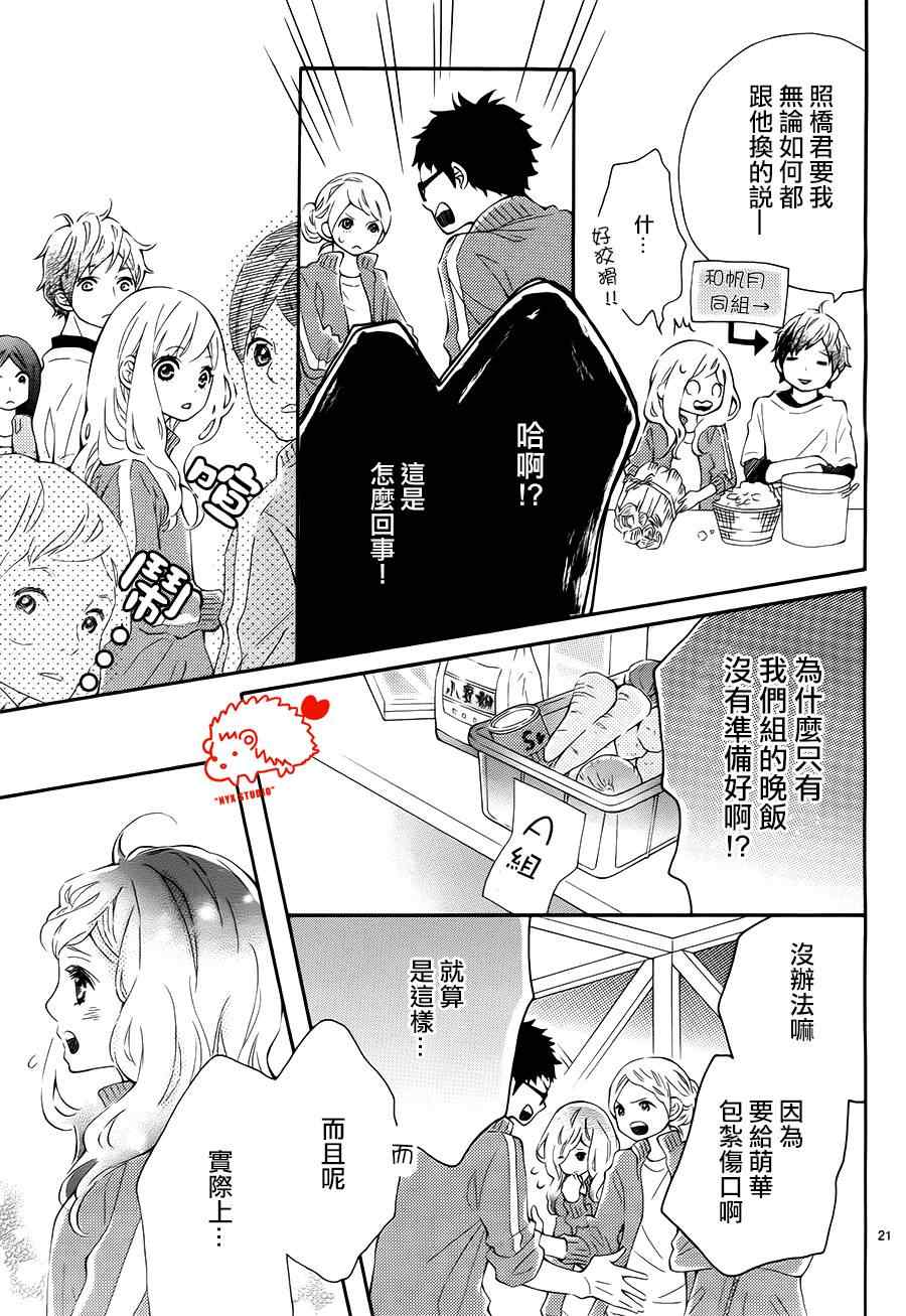 《恋爱的小刺猬》漫画最新章节第6话免费下拉式在线观看章节第【21】张图片