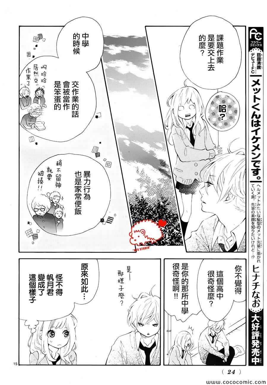 《恋爱的小刺猬》漫画最新章节第1话免费下拉式在线观看章节第【15】张图片