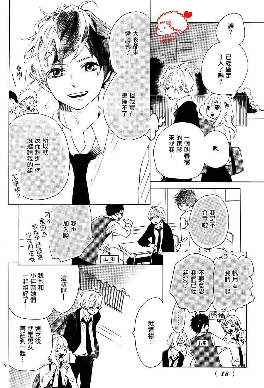 《恋爱的小刺猬》漫画最新章节第5话免费下拉式在线观看章节第【9】张图片