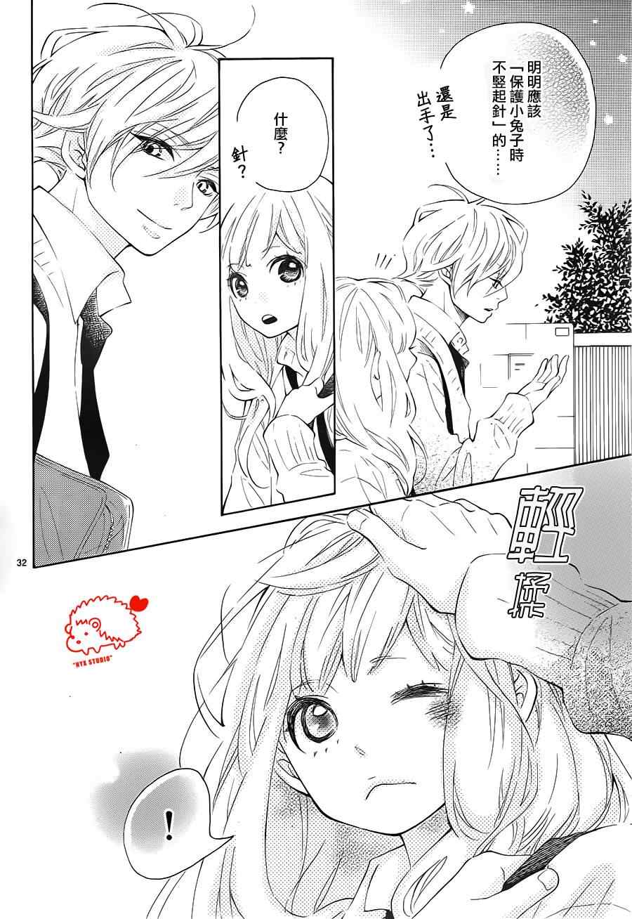 《恋爱的小刺猬》漫画最新章节第4话免费下拉式在线观看章节第【32】张图片