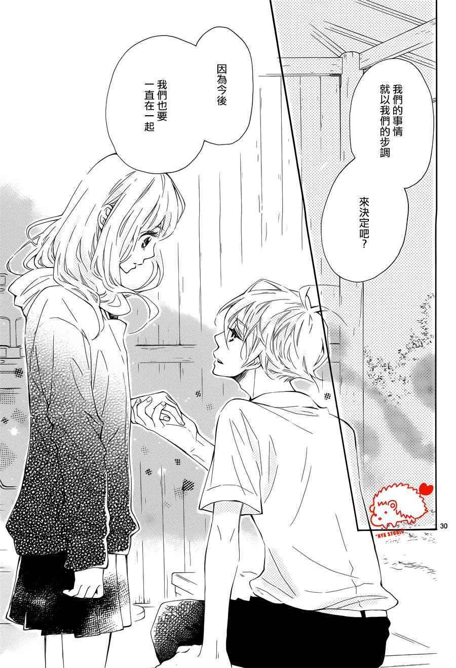 《恋爱的小刺猬》漫画最新章节第24话免费下拉式在线观看章节第【30】张图片