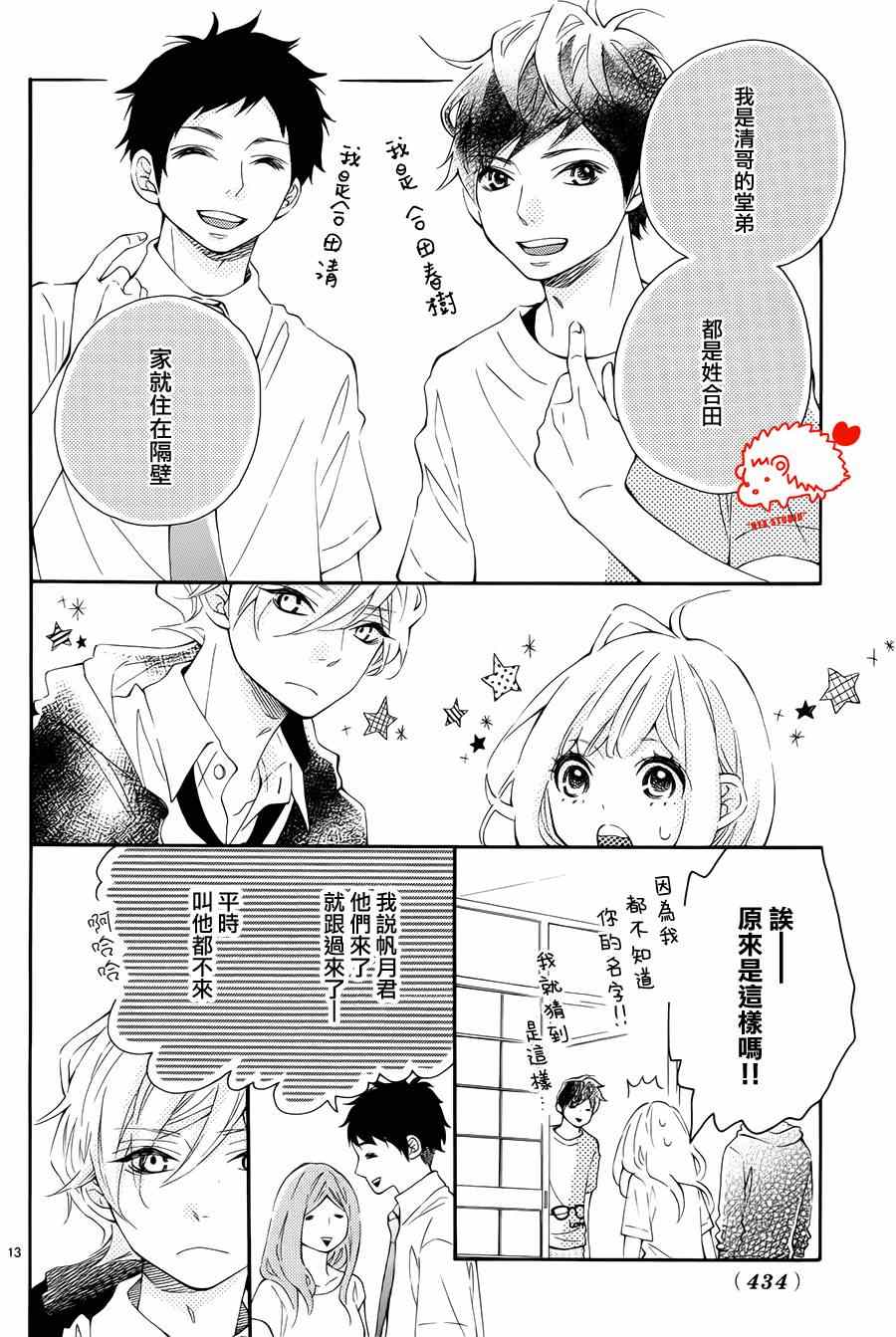 《恋爱的小刺猬》漫画最新章节第8话免费下拉式在线观看章节第【13】张图片