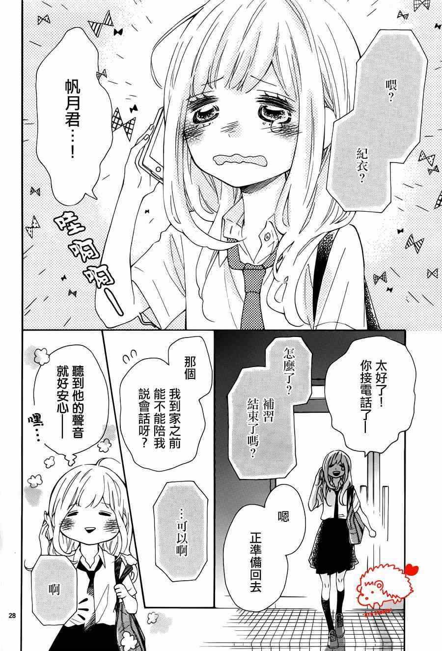 《恋爱的小刺猬》漫画最新章节第16话免费下拉式在线观看章节第【28】张图片