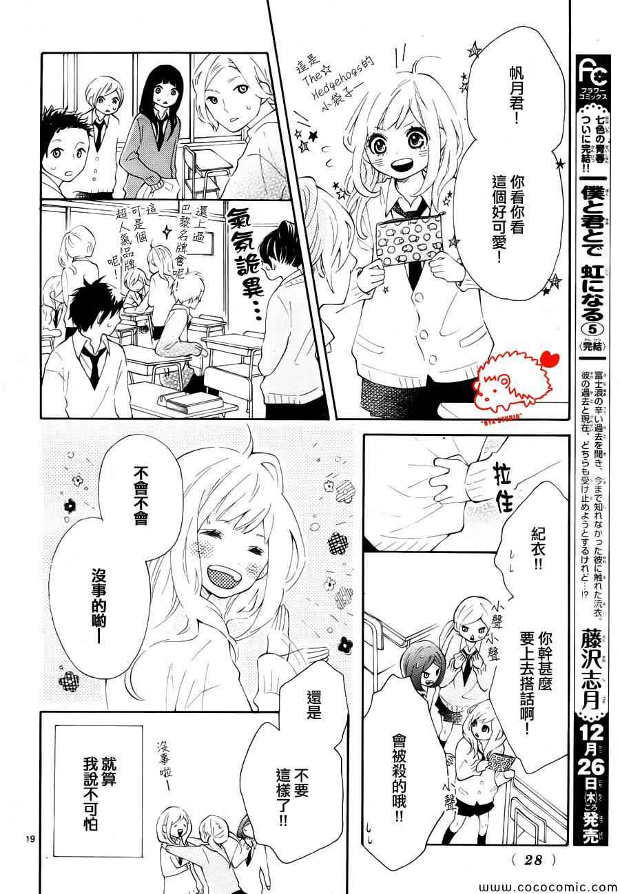 《恋爱的小刺猬》漫画最新章节第1话免费下拉式在线观看章节第【19】张图片