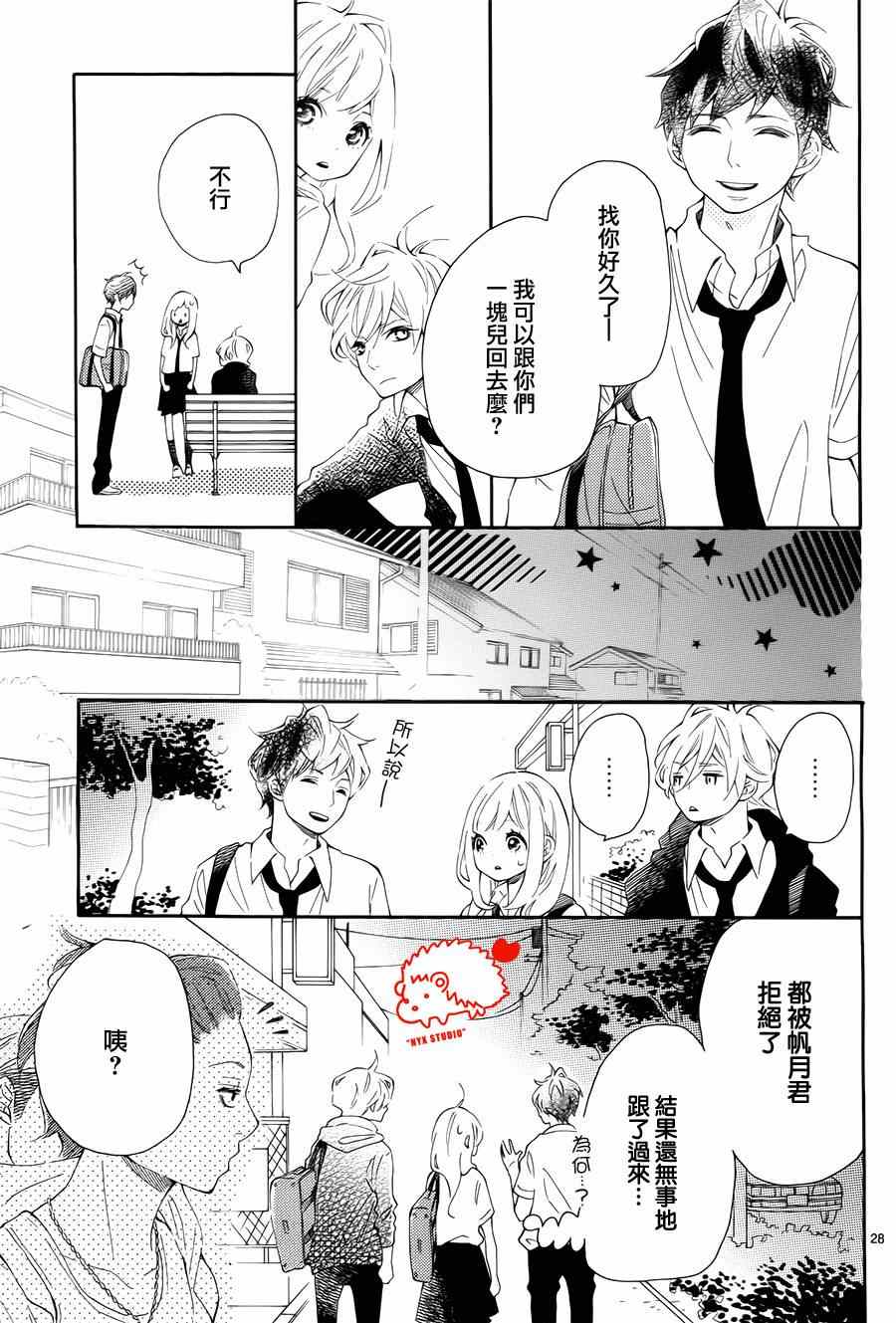 《恋爱的小刺猬》漫画最新章节第8话免费下拉式在线观看章节第【28】张图片