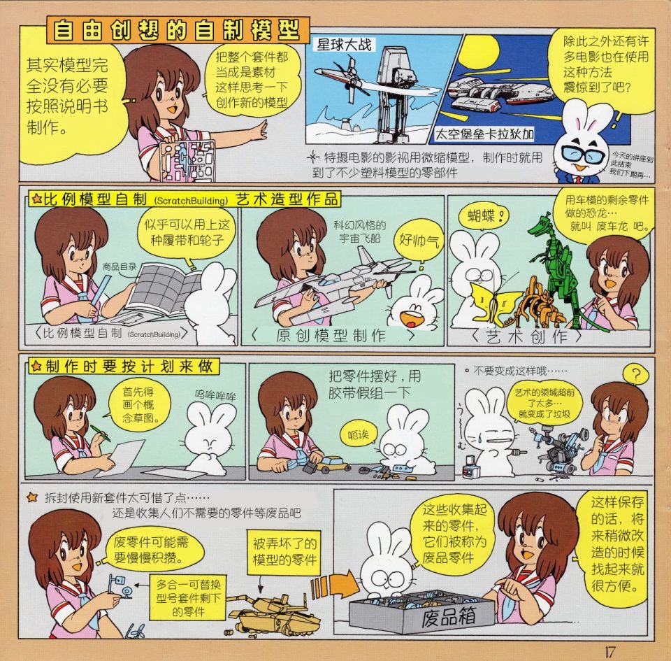 《模子酱的塑料模型基本指南手册》漫画最新章节第1话免费下拉式在线观看章节第【18】张图片