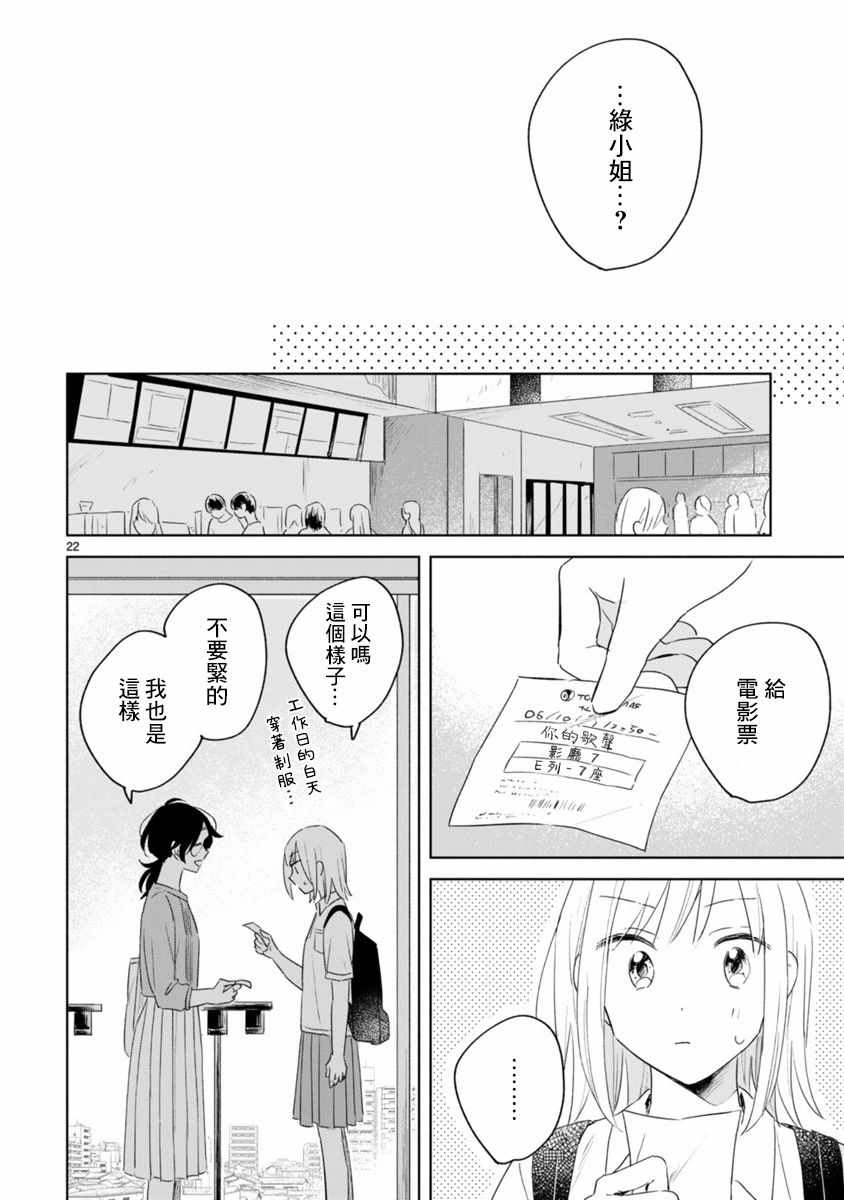 《春与绿》漫画最新章节第8话免费下拉式在线观看章节第【22】张图片