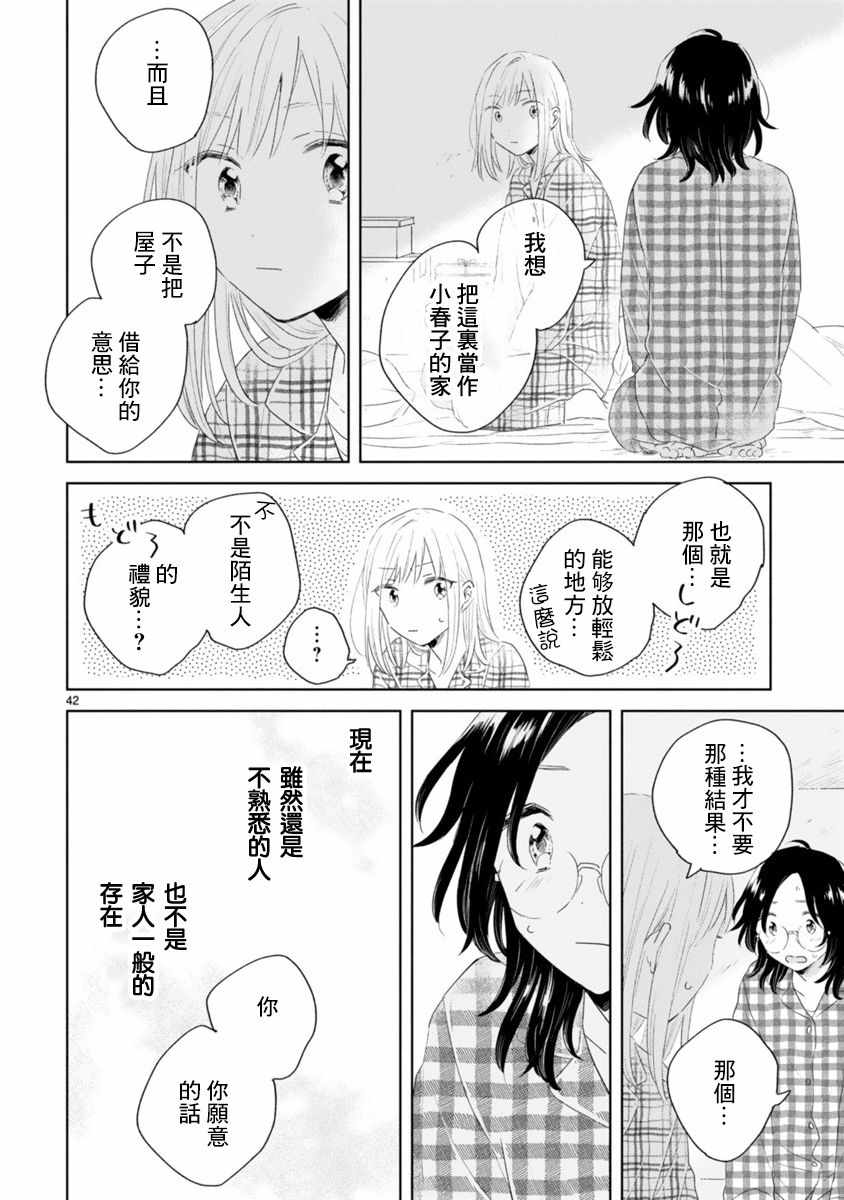 《春与绿》漫画最新章节第2话免费下拉式在线观看章节第【42】张图片